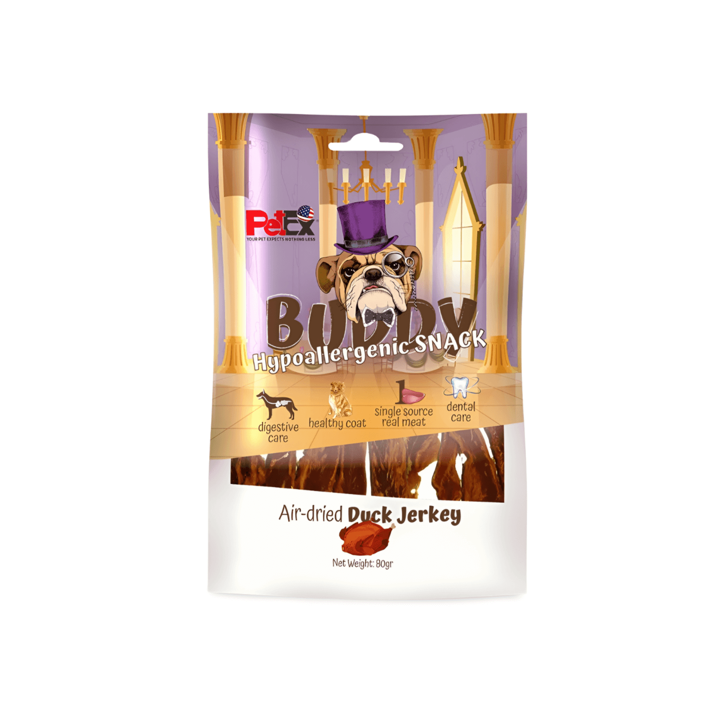 חטיף באדי כלב היפואלרגני 80 גרם