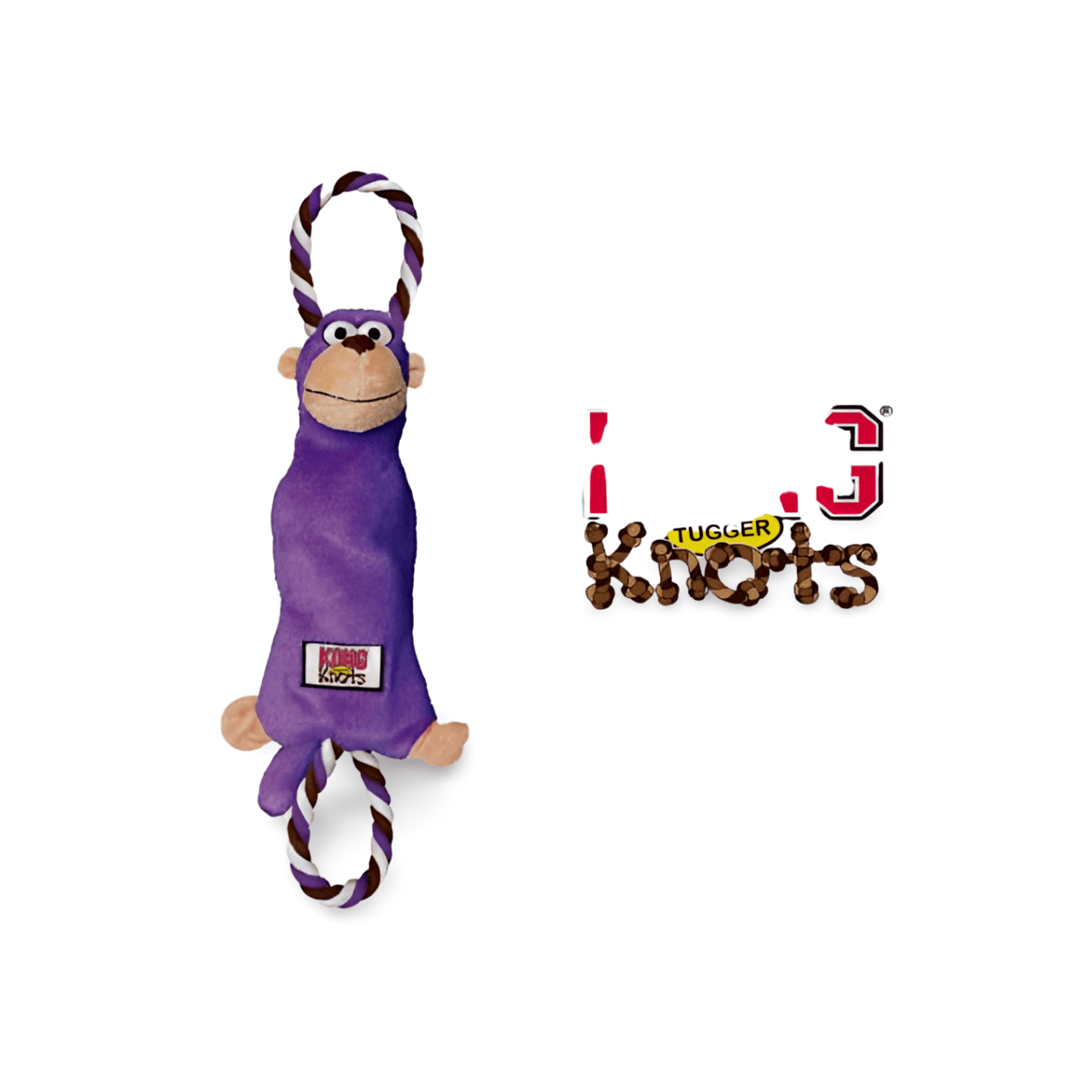 קונג בובת קוף עם חבל