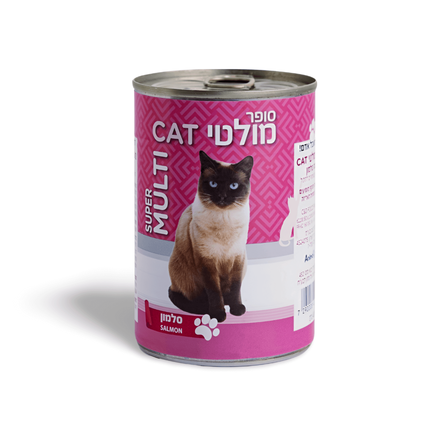 מולטי קט חתול בוגר סלמון 400 גרם